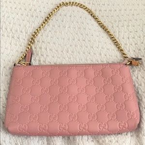 Pink Gold Guccissima wallet